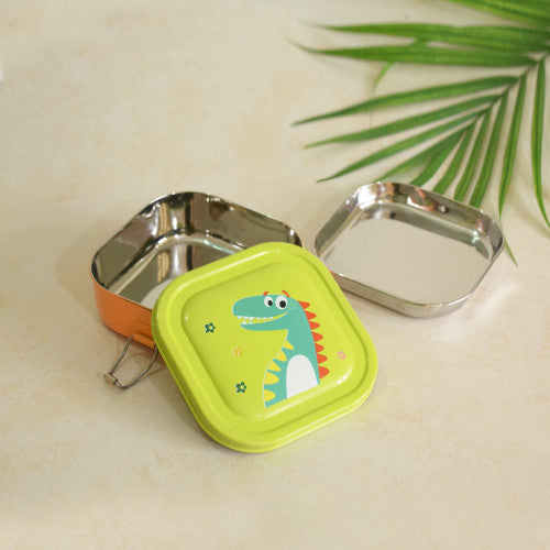 Kids Dino Stainless Steel Lunch Boxes