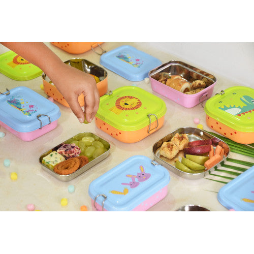 Kids Dino Stainless Steel Lunch Boxes