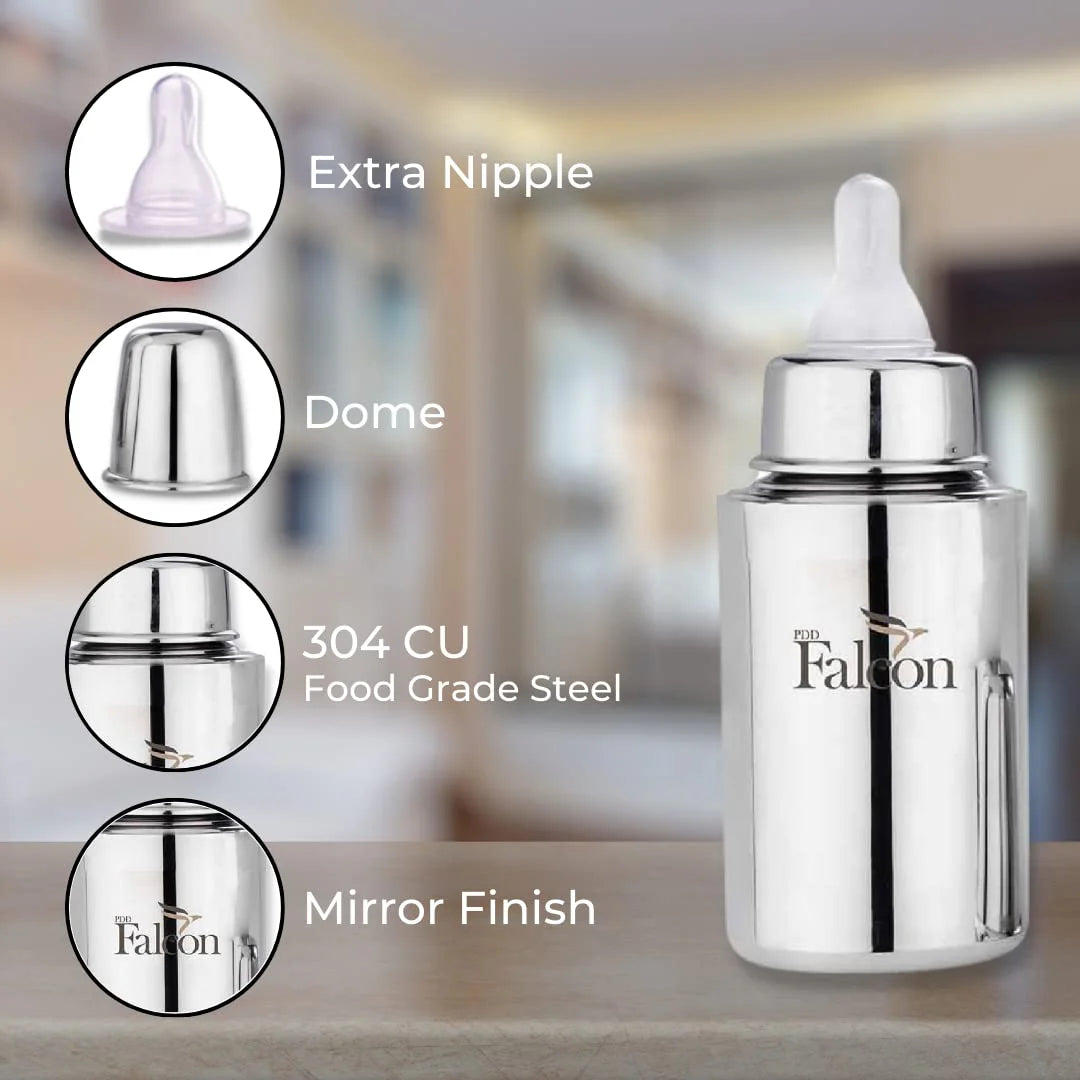 Baby Steel Feeding Bottle