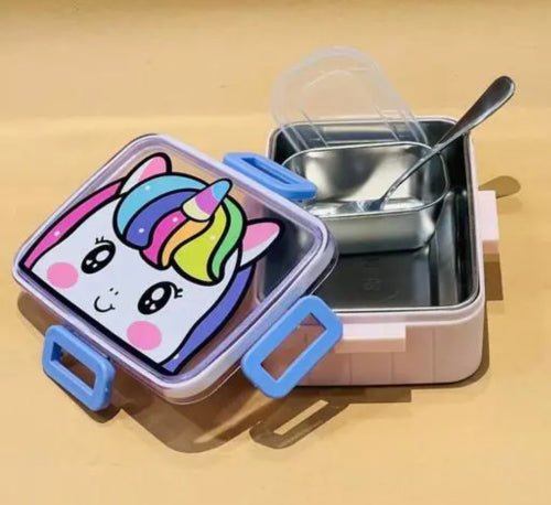 Cartoon Theme Stainless Steel Lunch Box