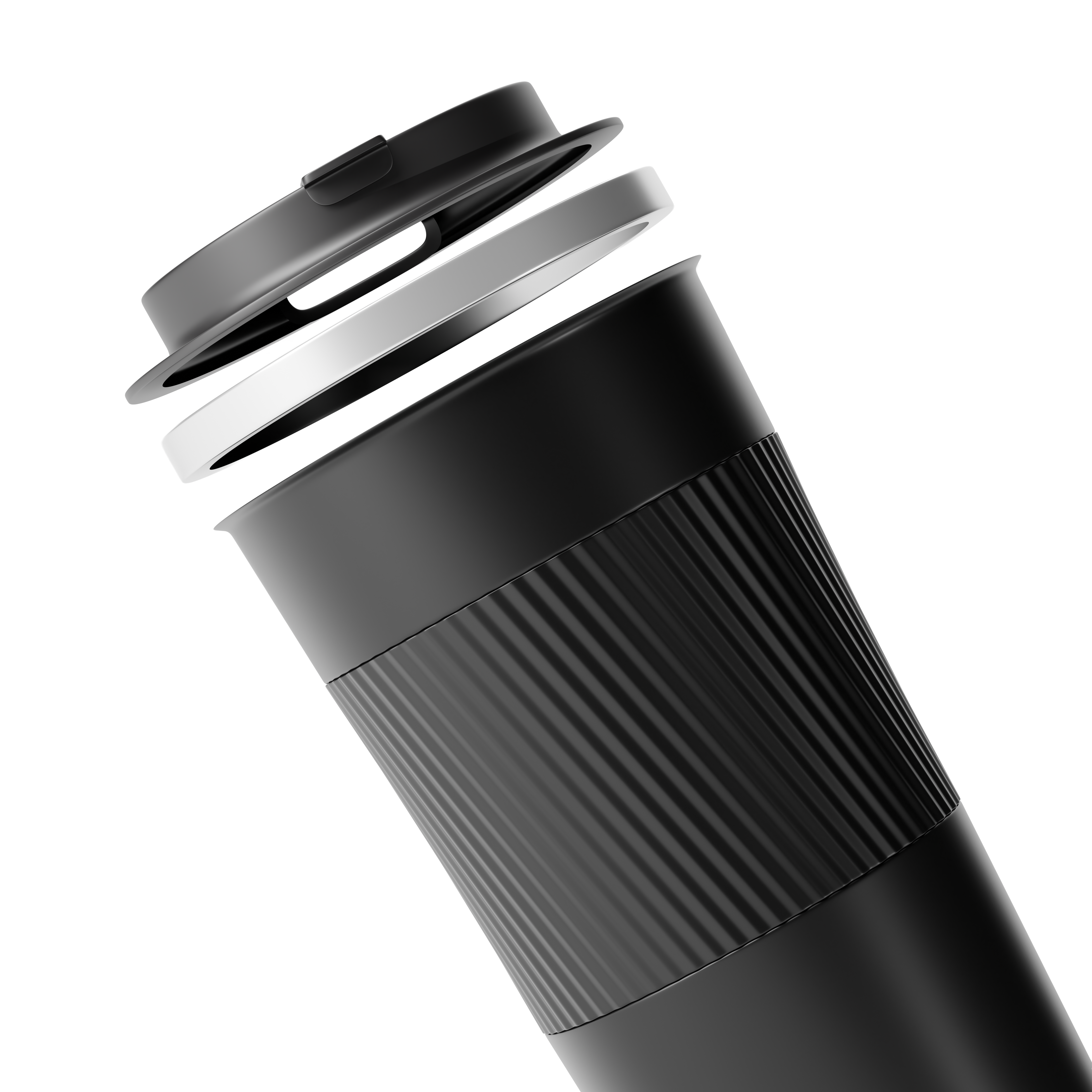 Stainless Steel Grip Mug Cup