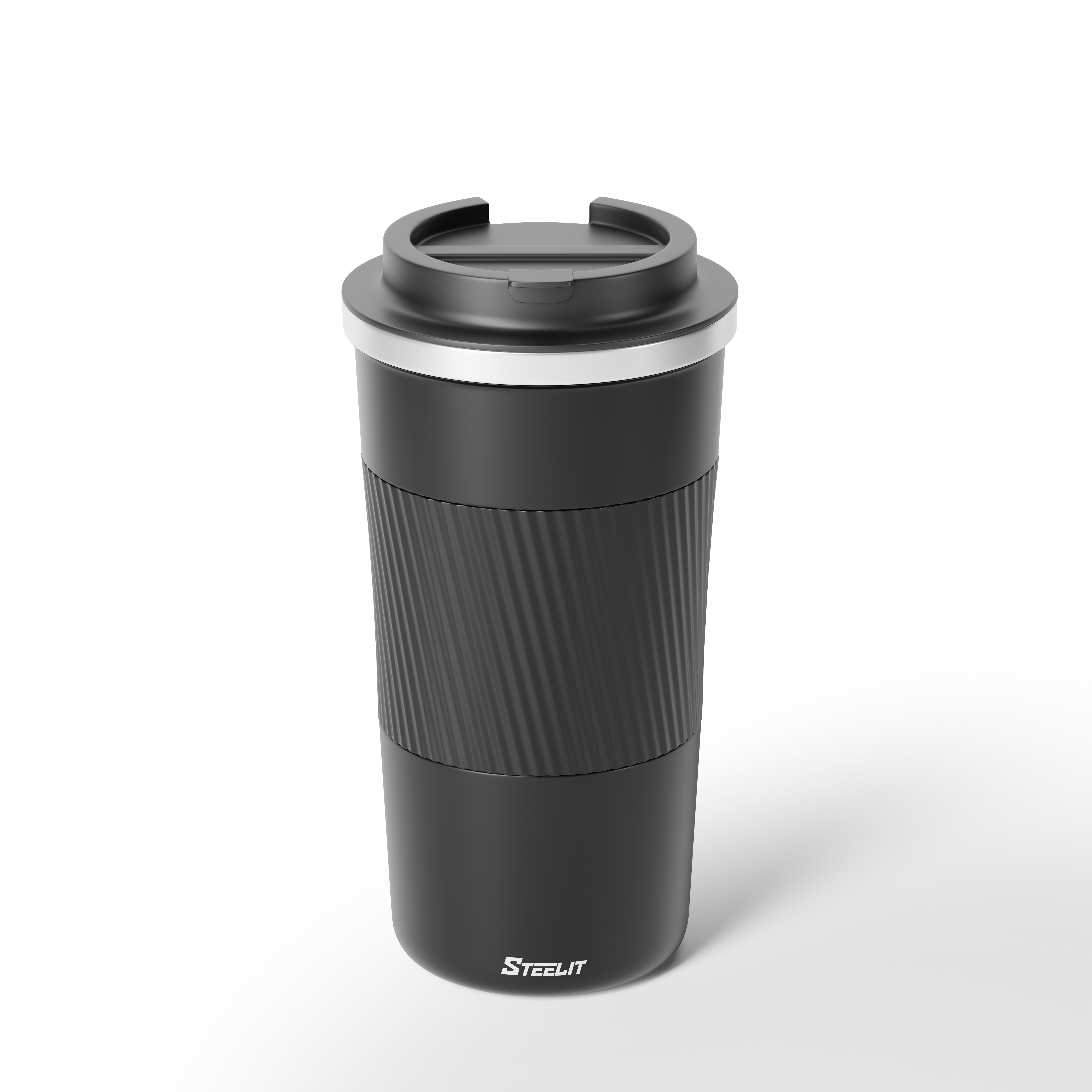 Stainless Steel Grip Mug Cup