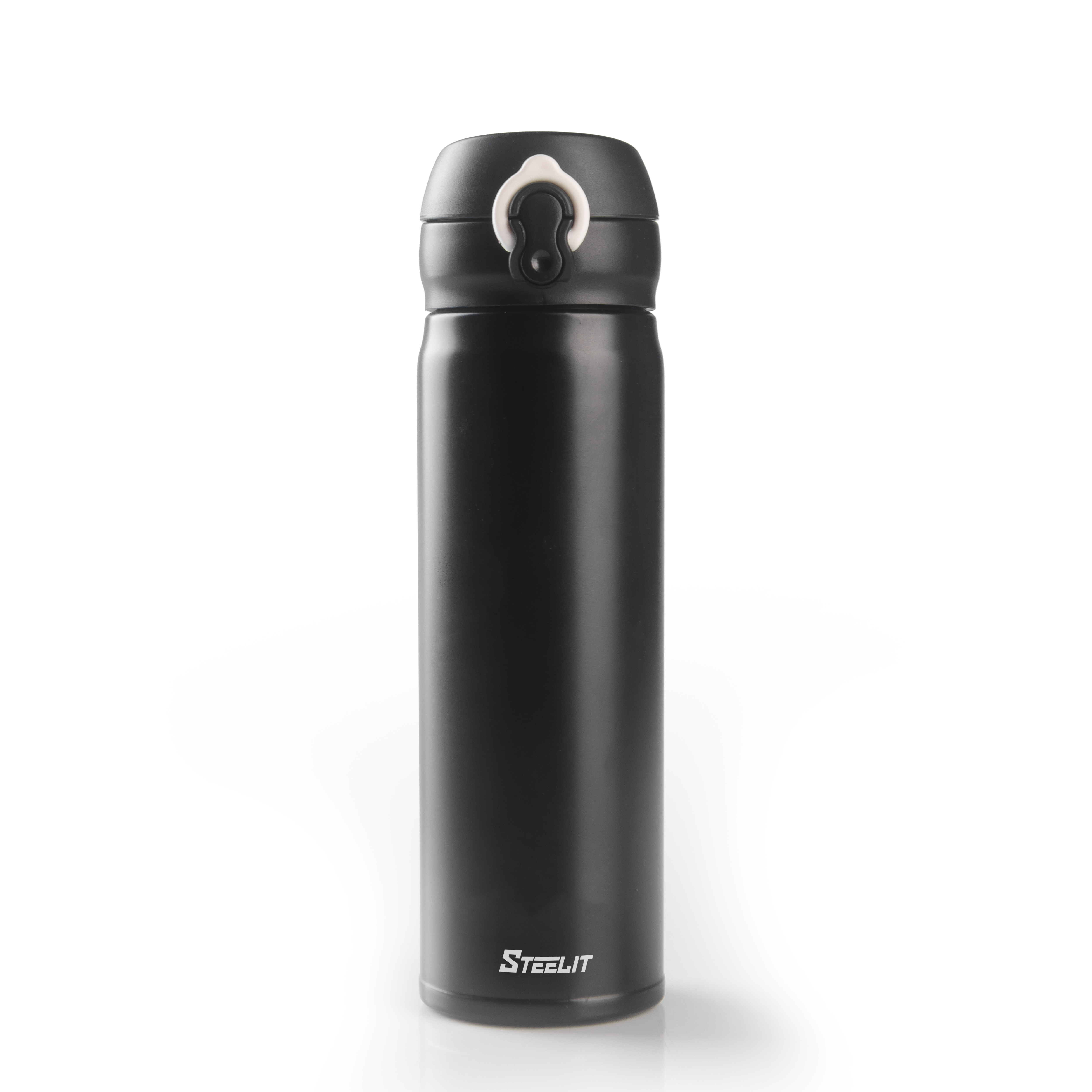 Stainless Steel Push Lock Bottle