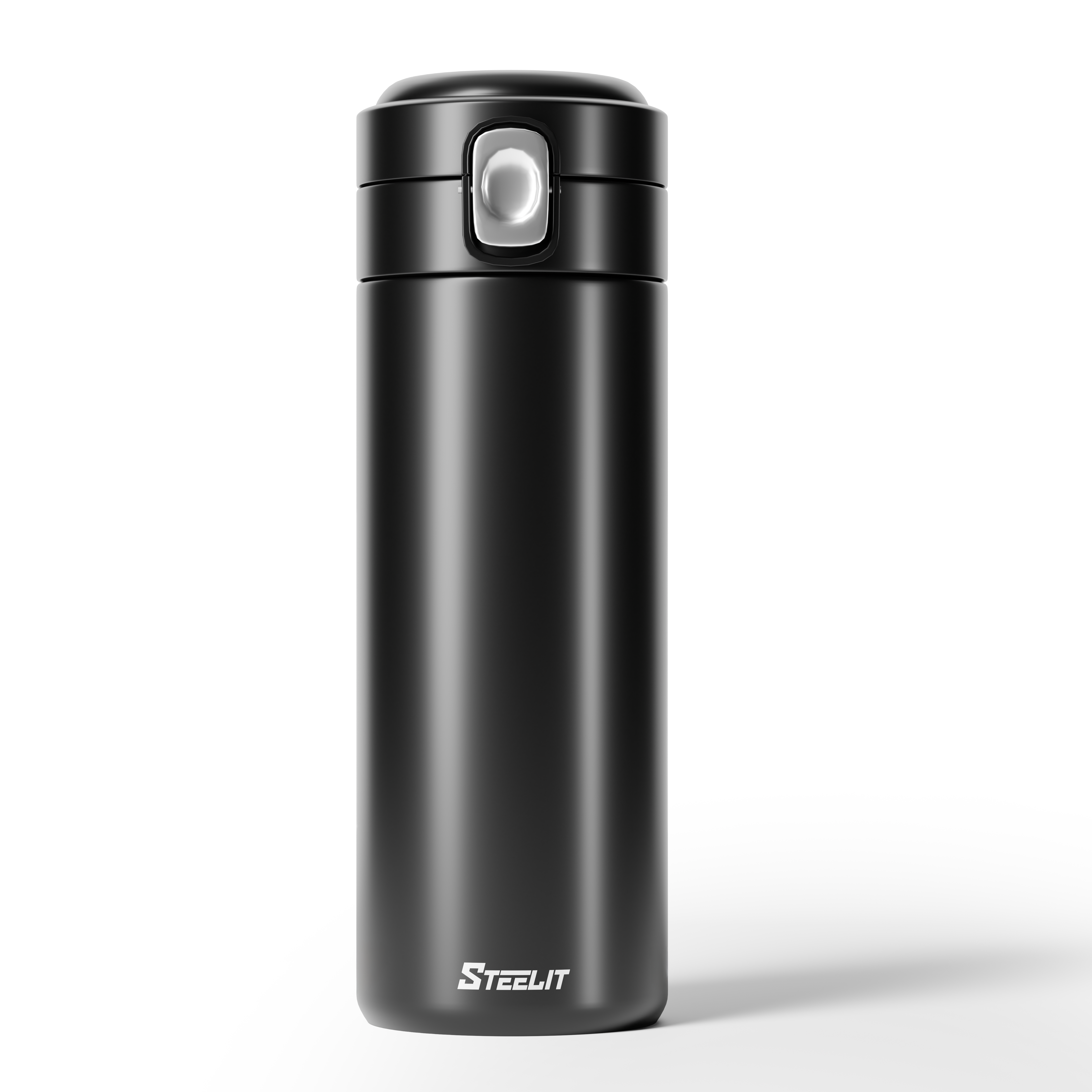 Stainless Steel Push Lock Bottle