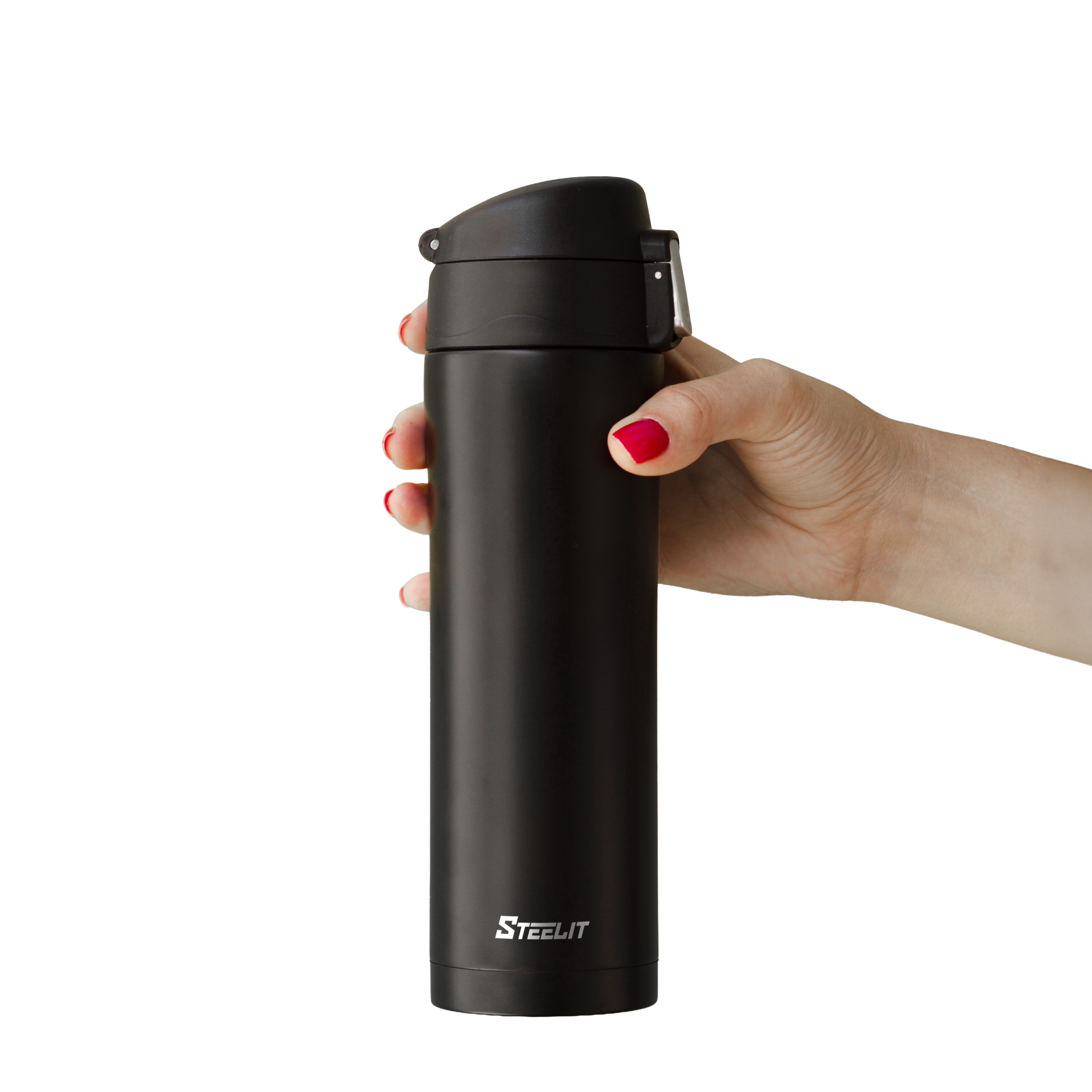 Stainless Steel Push Lock Bottle