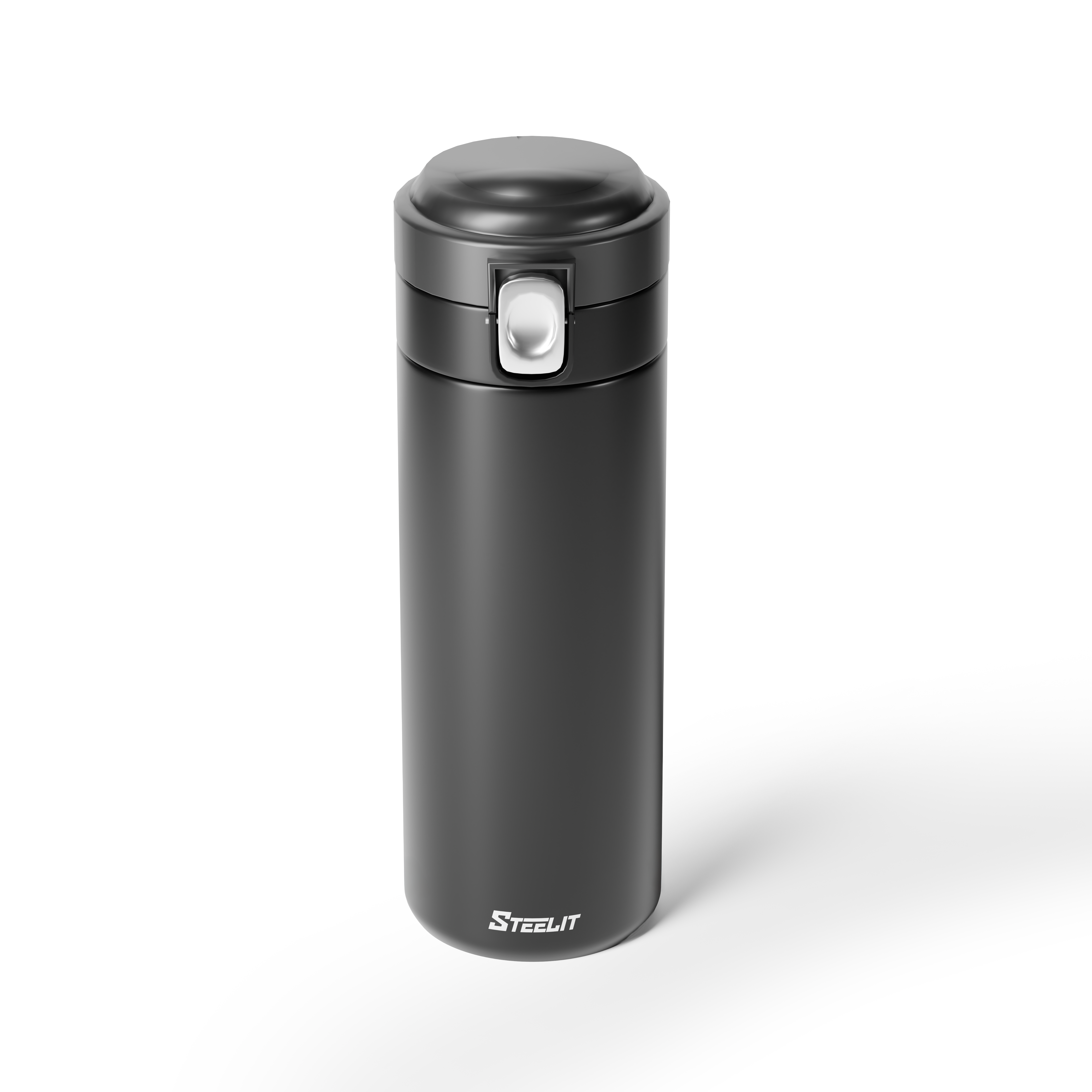 Stainless Steel Push Lock Bottle