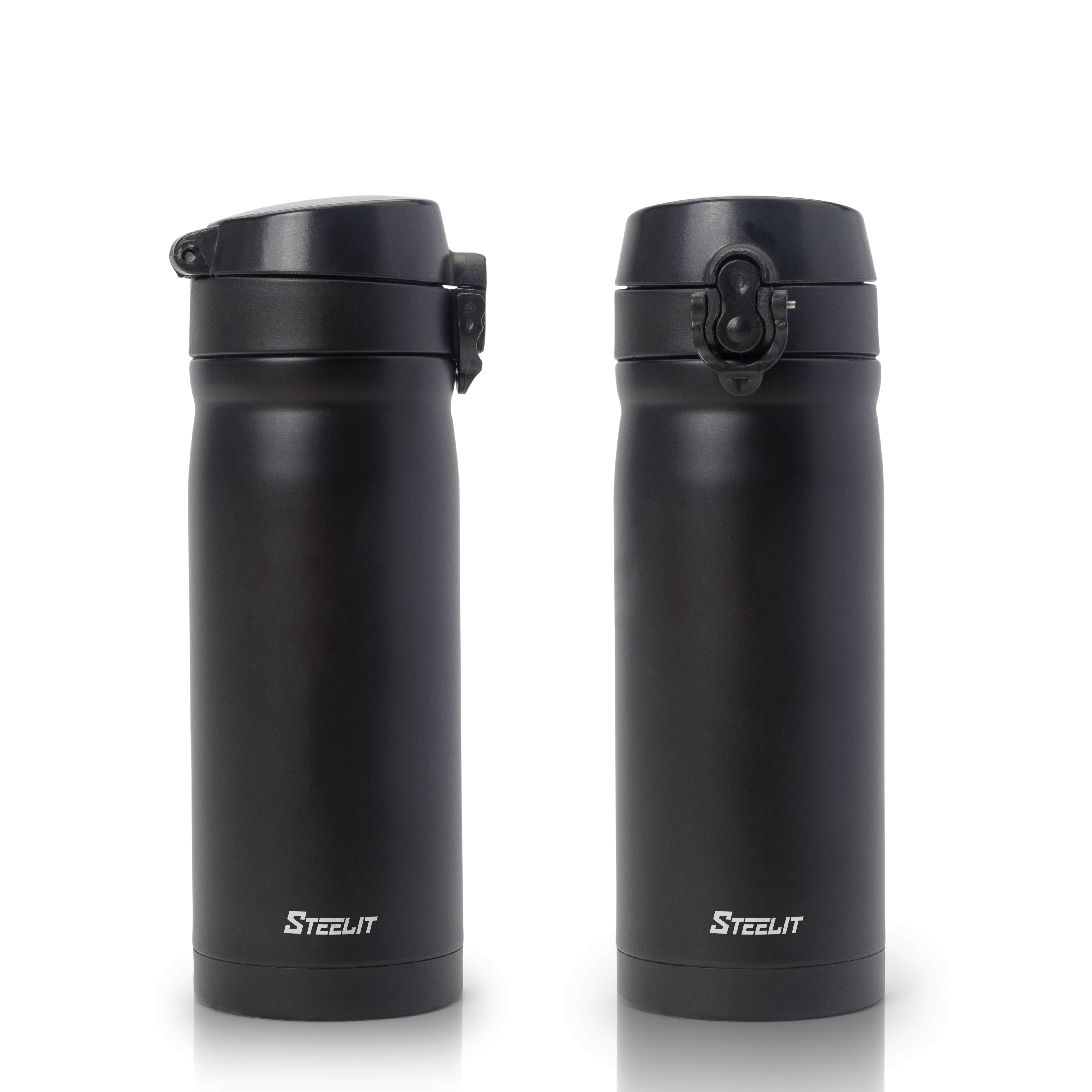 Stainless Steel Push Lock Bottle