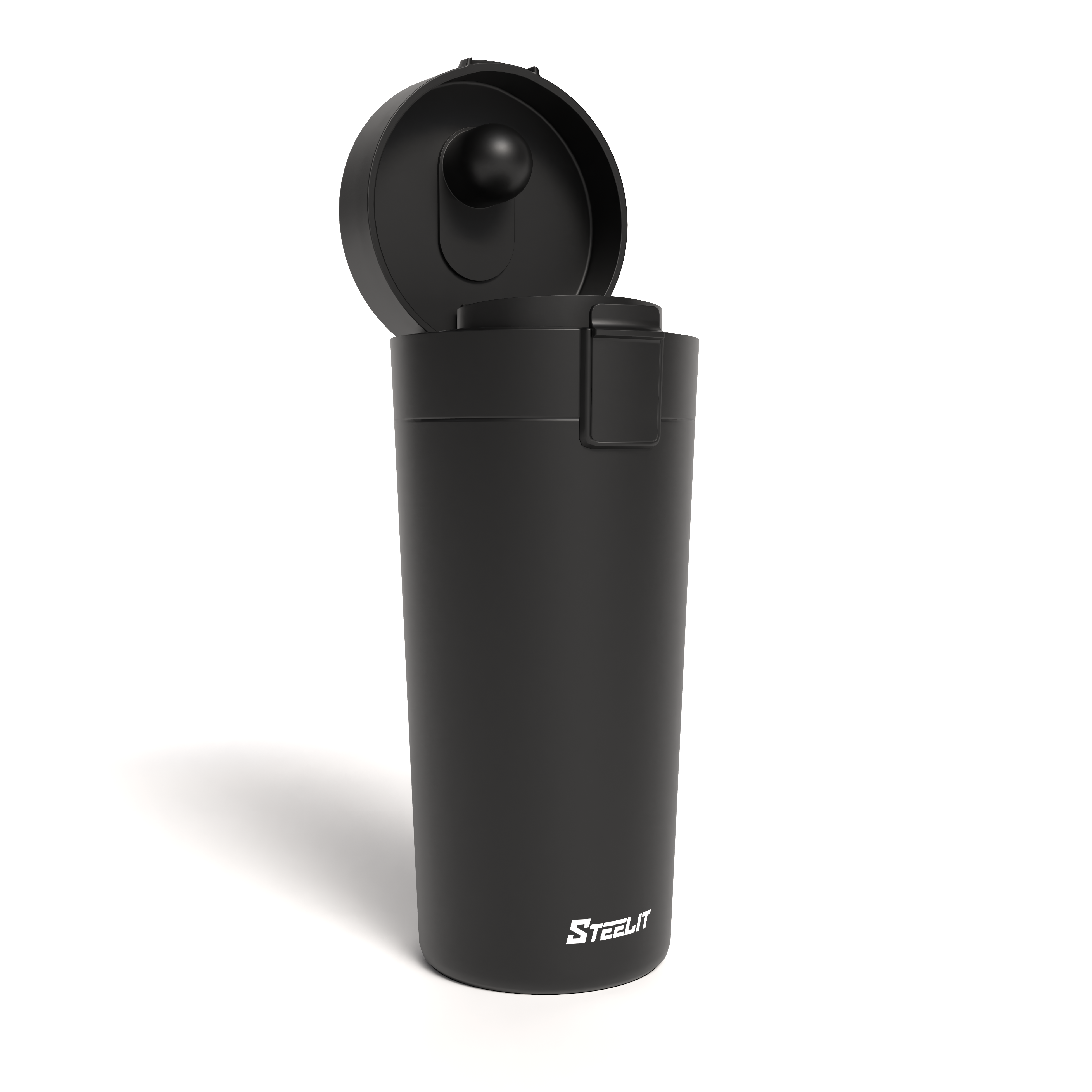 Stainless Steel Push Lock Mug