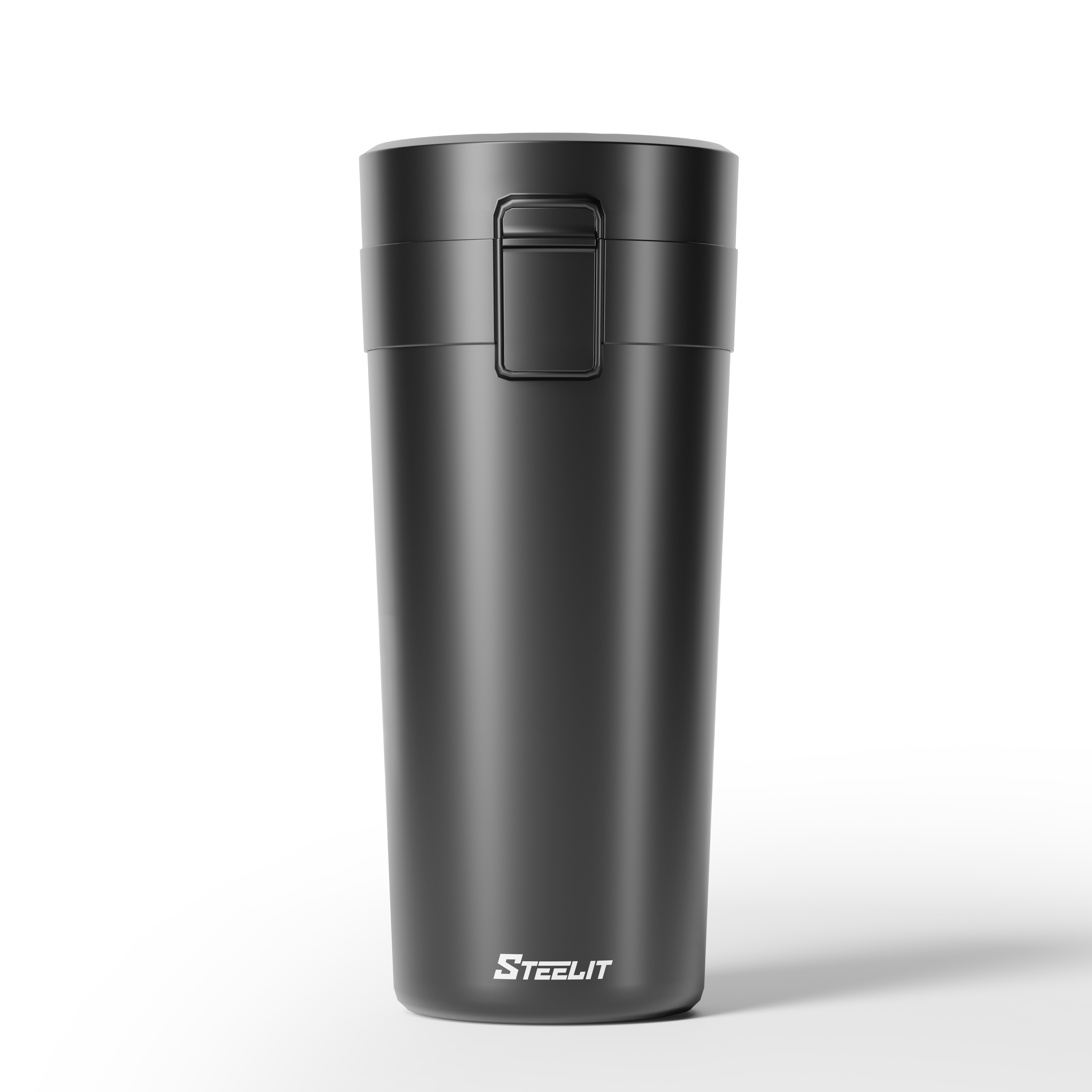 Stainless Steel Push Lock Mug