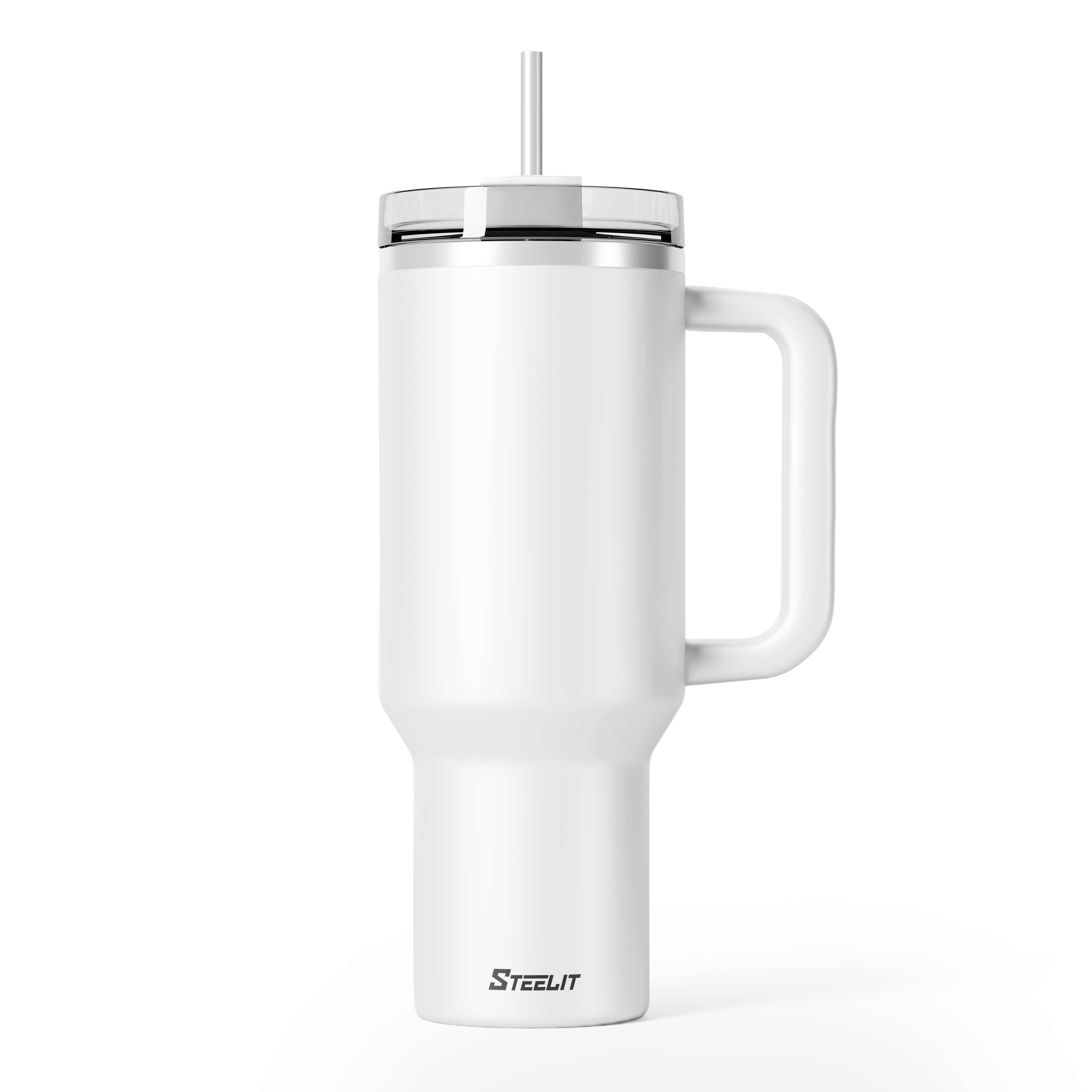 Tumbler Water Bottle with Lid and Straw 1.2L Stainless Steel